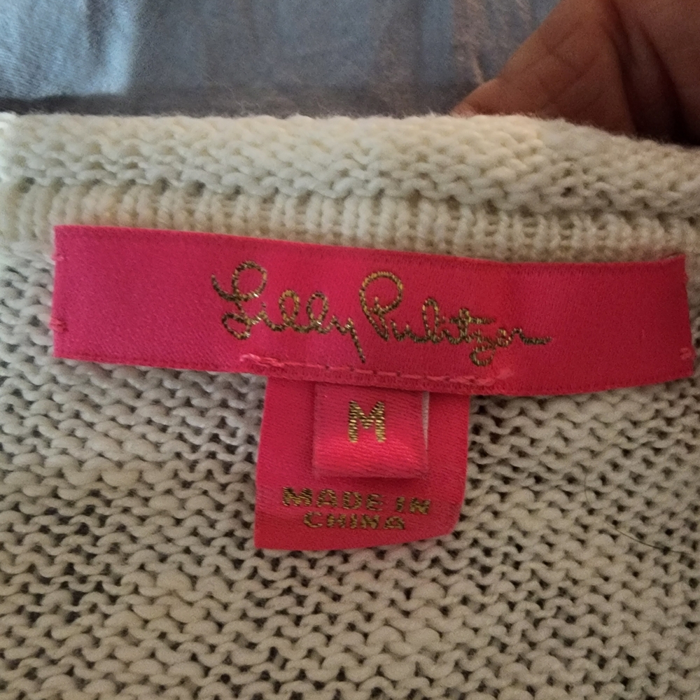 NWOT Lilly Pulitzer Vibrant Danette Sweater - Picture 4 of 6